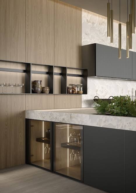 Custom steel kitchen fabrication